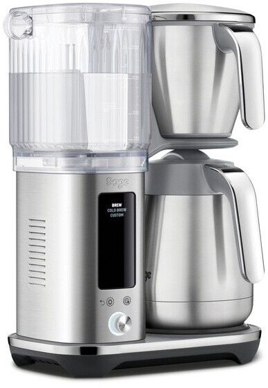 قهوه ساز حرفه‌ ای سیج انگلستان مدل Sage The Luxe Brewer - بدنه استیل برس‌خورده با مخزن حرارتی دو جداره